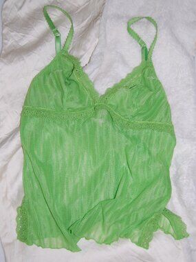 NWOT Jezebel Women Size S Bright Lime Green Intimates